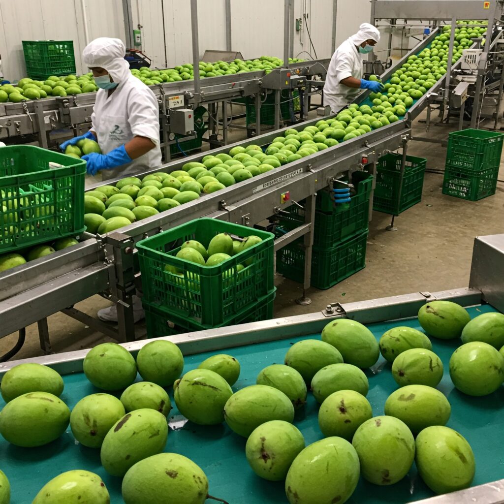 Kesar Mango Treatment for exporting Kesar Mango from India to globe