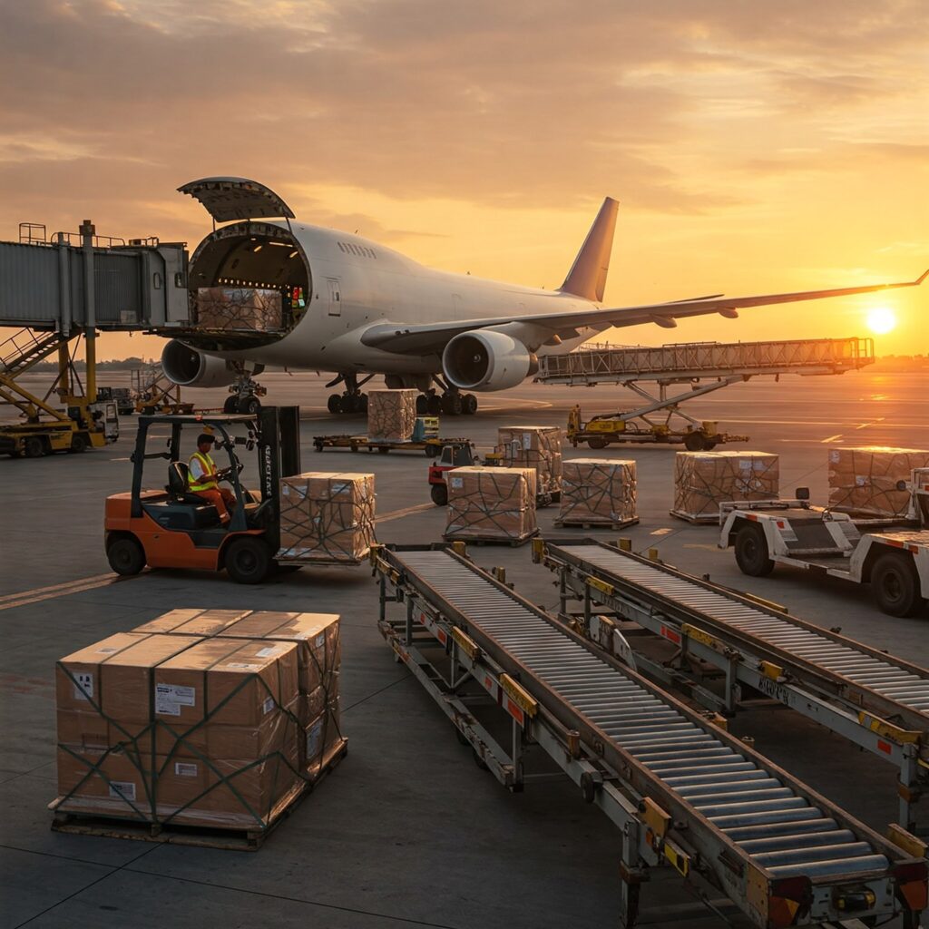 Gir Kesar Mango Export through Air Cargo